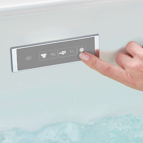 Aqua Moment 72 x 36 in. Drop-In Airbath with Waterfall