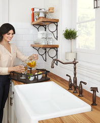 [D20066030.415] Hillside 30 Inch Kitchen Sink - Canvas White