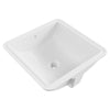 [D00426000.415] Webster® Square Sink - Canvas White