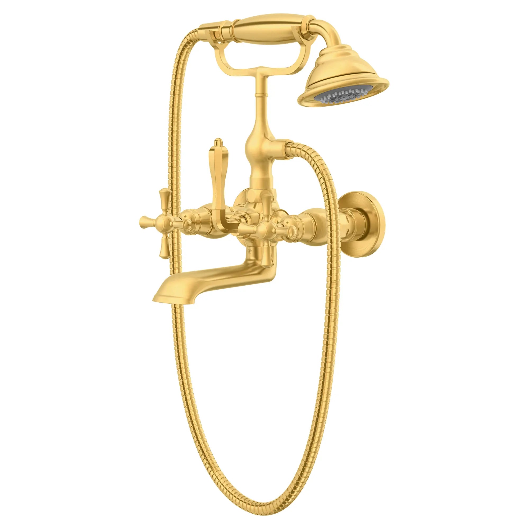 Randall® Wall Mounted Tub Filler with Hand Shower // SATIN BRASS // 151775_D3510298C.427_1_0_CDNwebp.webp
