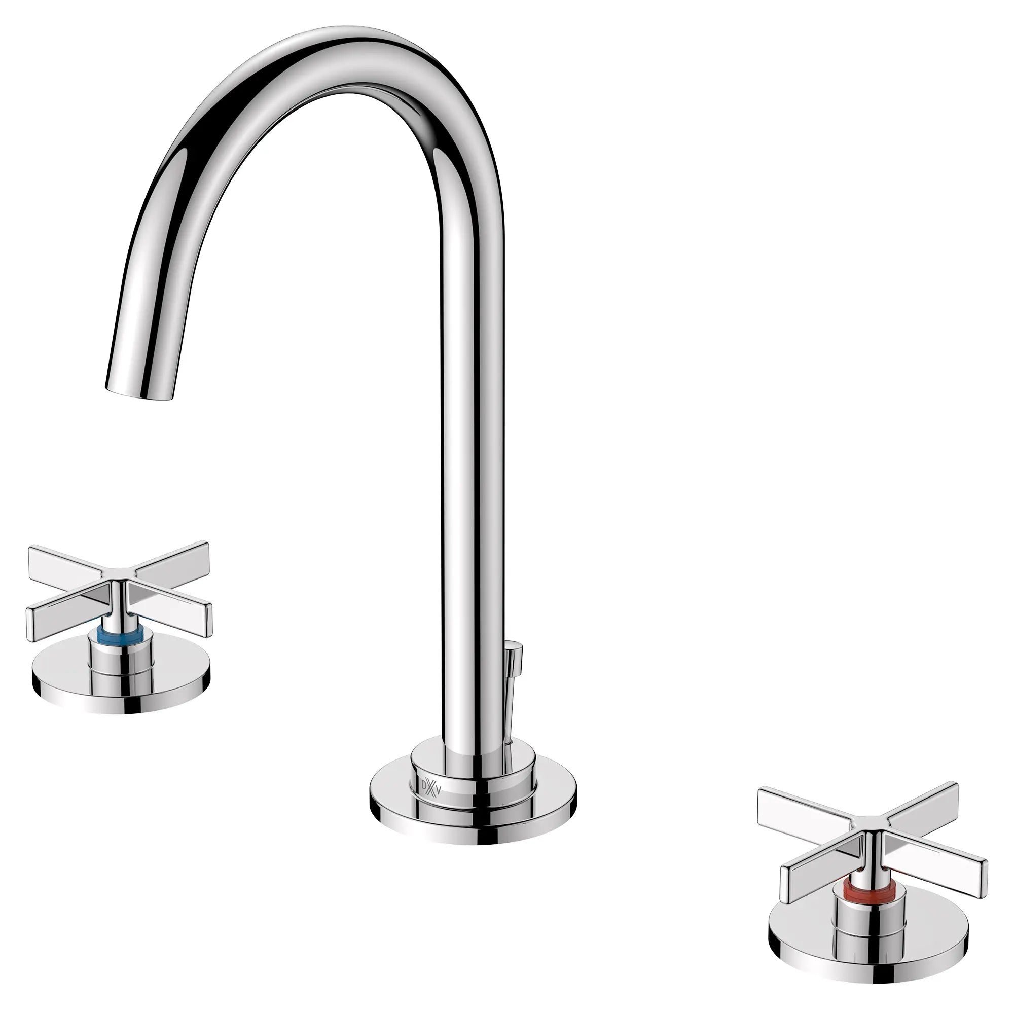 Percy® 2-Handle Widespread Bathroom Faucet with Indicator Markings and Cross Handles // POLISHED CHROME // 151817_D35105840RB.100_1_0_CDNwebp.webp