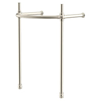 [D21410128.008] Fitzgerald 28 in. Console Legs - Polished Chrome
