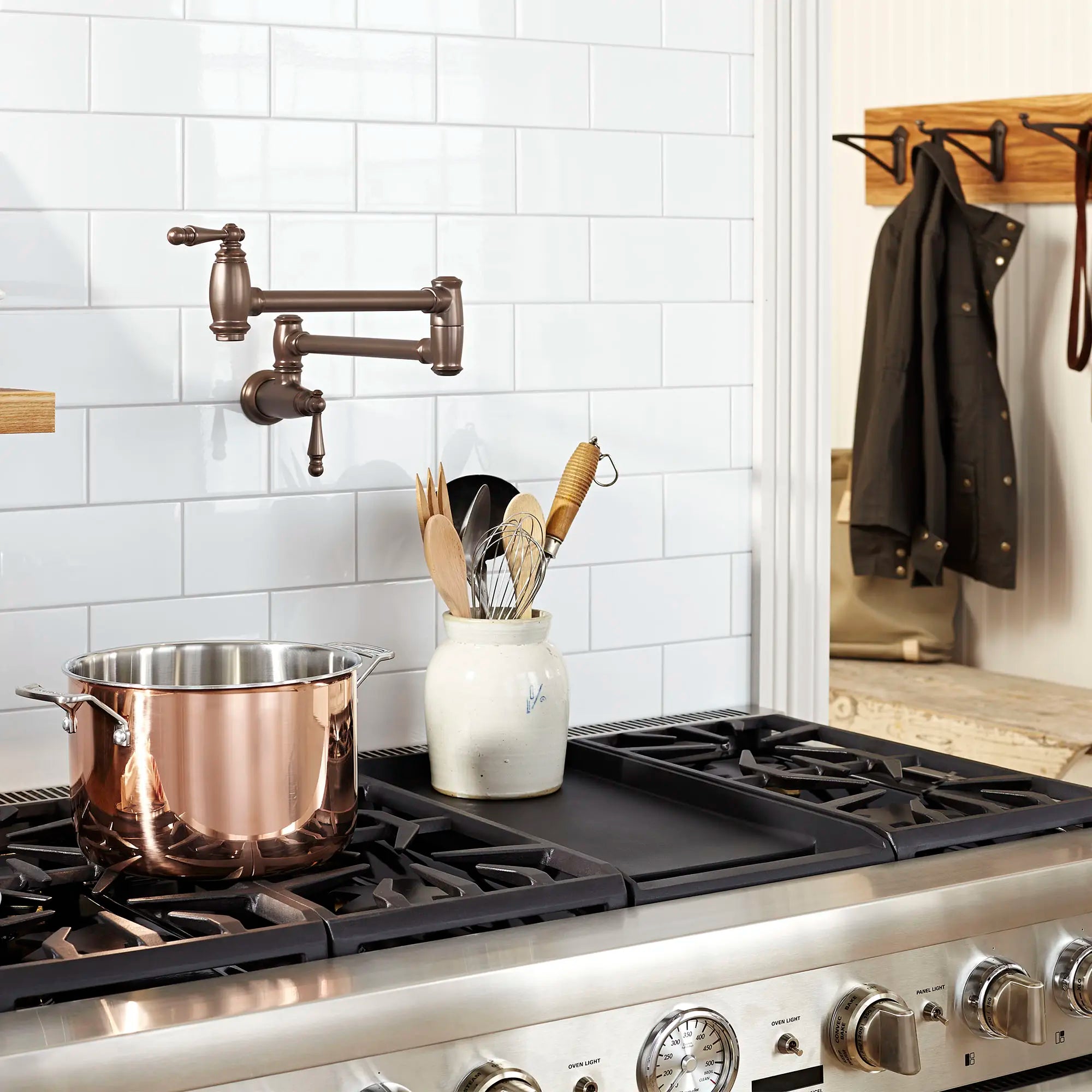 Traditional Kitchen Pot Filler // CARBON BRONZE // 153087_B-D35402900.110_0_CDNwebp.webp