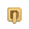 [D35170430.427] Belshire® 3/2 or 4/3 Diverter Valve Trim Only with Lever Handle - Satin Brass