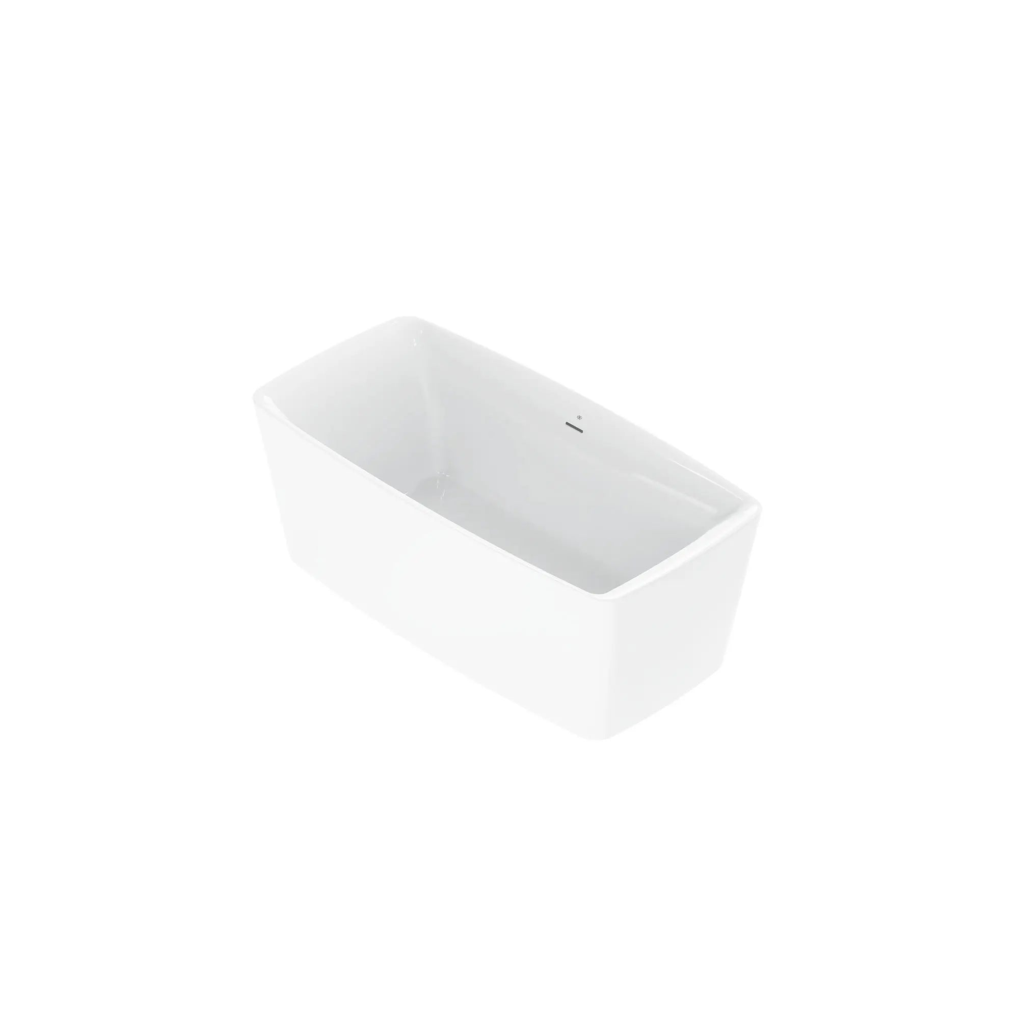 Equility® 67 in. x 33 in. Freestanding Bathtub // CANVAS WHITE // 155344_DXVEquility_SiloLeft_D12045014.415_0002_Jan2023_0_CDNwebp.webp