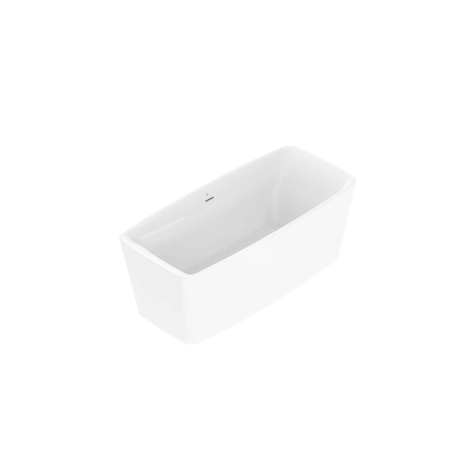 Equility® Slim 67 in. x 30 in. Freestanding Bathtub // CANVAS WHITE // 155347_DXVEquility_SiloRight_D12045004.415_0001_Jan2023_0_CDNwebp.webp