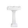 [D21015000.415] Fitzgerald Pedestal Sink Leg - Biscuit