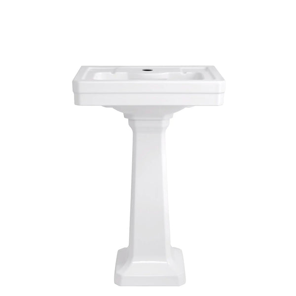 [D21015000.415] Fitzgerald Pedestal Sink Leg - Biscuit