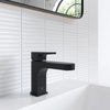 [D3510910C.243] Equility® Single Handle Bathroom Faucet with Lever Handle - Matte Black