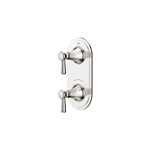 Fitzgerald 2-Handle Thermostatic Valve Trim Only with Lever Handles