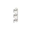 [D35160537.150] Fitzgerald 3-Handle Thermostatic Valve Trim Only with Lever Handles - Polished Chrome