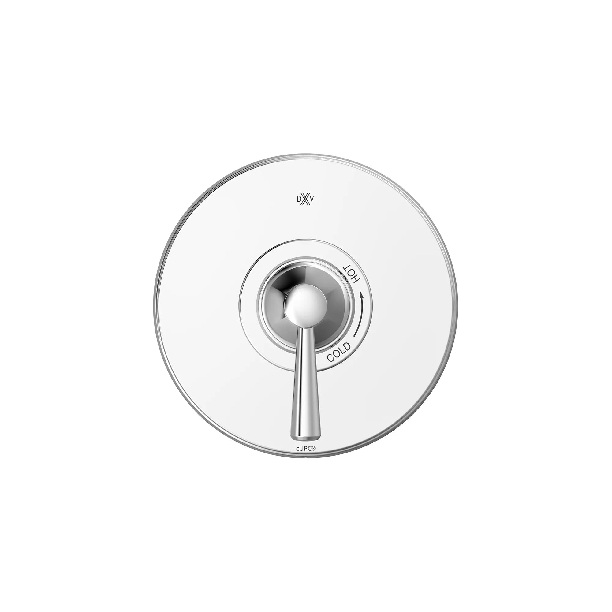 Fitzgerald Single Handle Pressure Balance Valve Trim Only with Lever Handle // POLISHED CHROME // 159668_Fitzgerald_SiloFront_D35160F00.100_0001_Apr2023_0_CDNwebp.webp