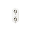 [D35160527.150] Fitzgerald 2-Handle Thermostatic Valve Trim Only with Lever Handles - Polished Chrome