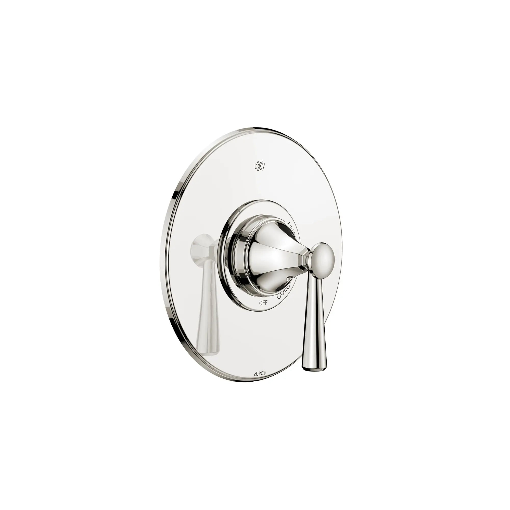 Fitzgerald Single Handle Pressure Balance Valve Trim Only with Lever Handle // PLATINUM NICKEL // 159676_Fitzgerald_SiloRight_D35160F00.150_0001_Apr2023_0_CDNwebp.webp