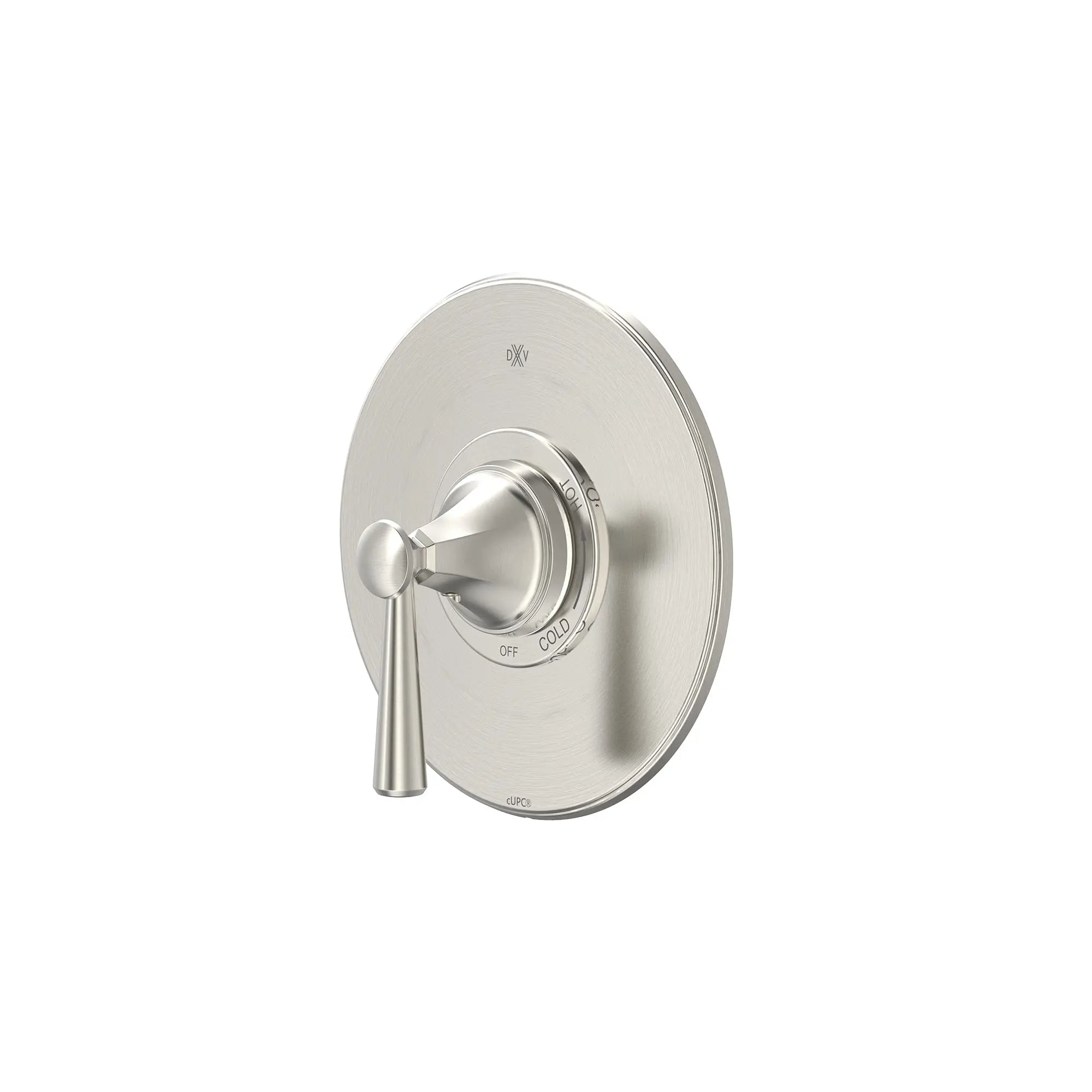 Fitzgerald Single Handle Pressure Balance Valve Trim Only with Lever Handle // BRUSHED NICKEL // 159678_Fitzgerald_SiloLeft_D35160F00.144_0001_Apr2023_0_CDNwebp.webp