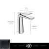 [D35120152.243] DXV® Modulus Single Handle Vessel Bathroom Faucet with Lever Handle - Matte Black