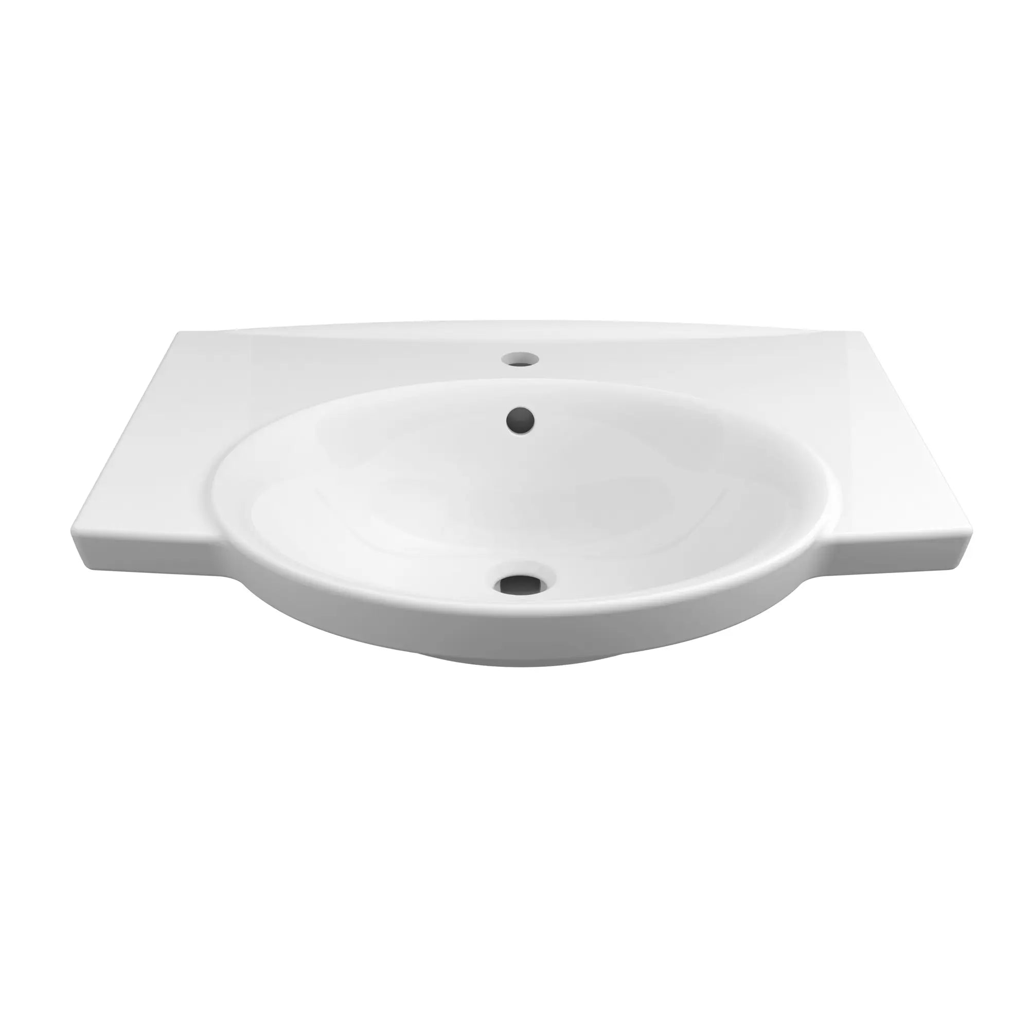 26 in. Wall Hung Sink, Center hole // CANVAS WHITE // 159785_D20070001415_0_CDNwebp.webp