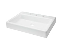 [D20160008.415] Oak Hill® 30 in. Sink, 3-Hole - Canvas White