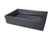 [D20080022.425] POP® Rectangular Vessel Sink - Matte Black 