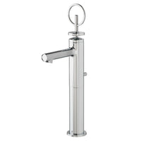 [D3510517C.100] Percy® Single Handle Vessel Bathroom Faucet with Loop Handle - Polished Chrome