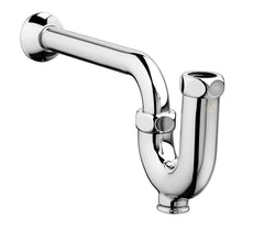 [D35700020.100] Traditional Decorative P-Trap - Polished Chrome