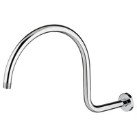 [D35701316.100] Shepherd's Hook 16 in. Shower Arm - Polished Chrome