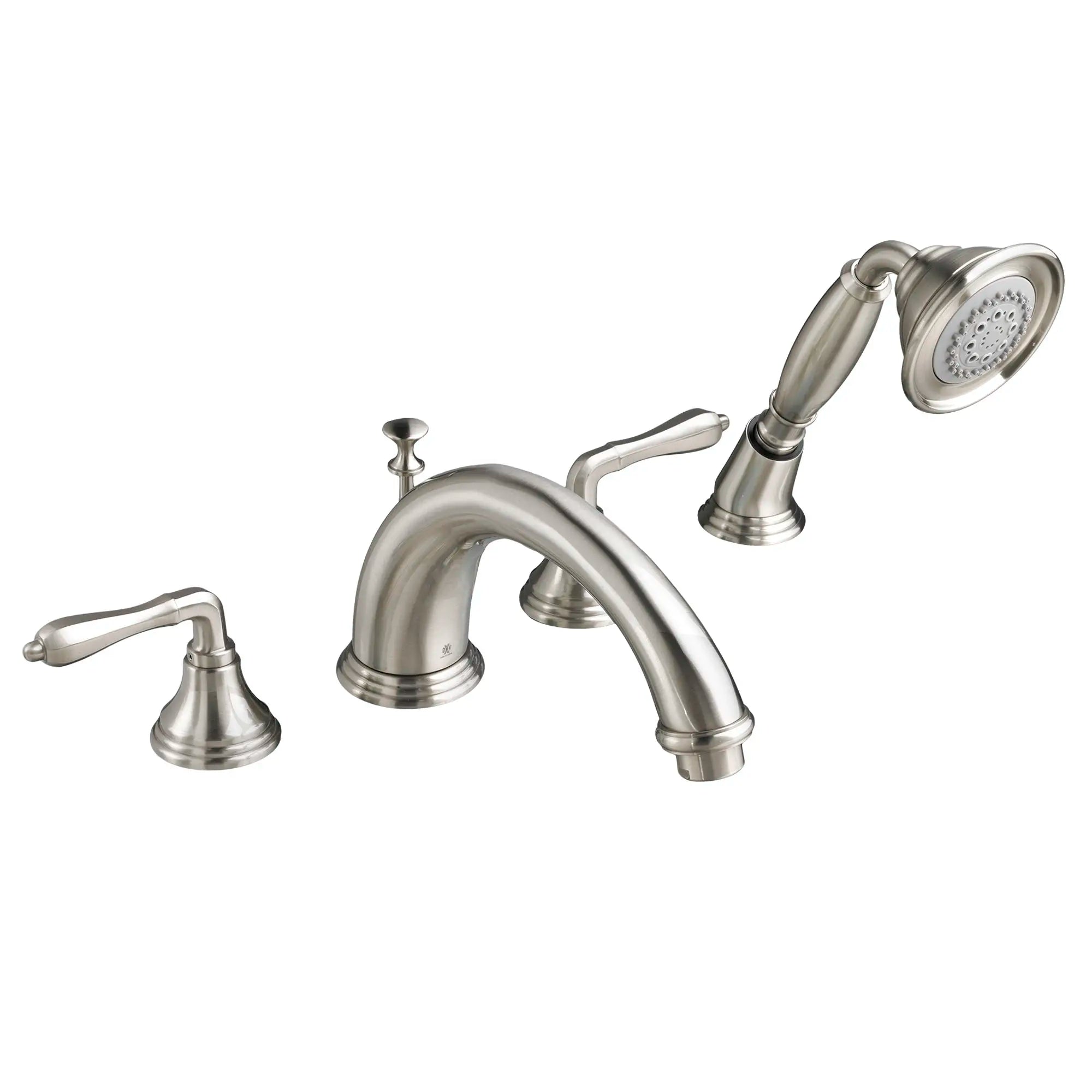 Ashbee 2-Handle Deck Mount Bathtub Faucet with Lever Handles // BRUSHED NICKEL // 160043_D35101900144_0_CDNwebp.webp
