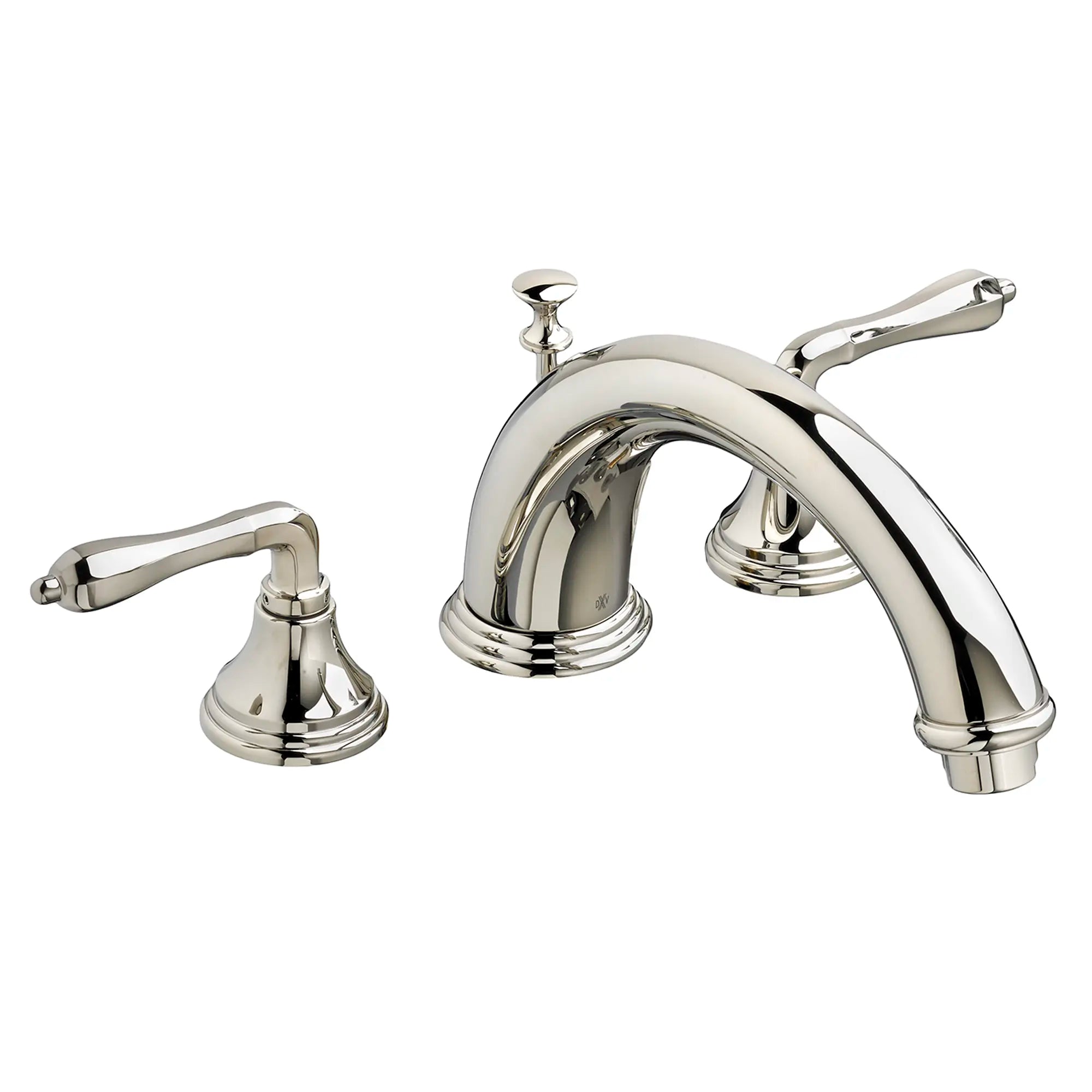 Ashbee 2-Handle Deck Mount Bathtub Faucet with Hand Shower and Lever Handles // PLATINUM NICKEL // 160064_D3510190C150_0_CDNwebp.webp