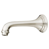 [D35107760.150] Landfair Wall Tub Spout - Platinum Nickel