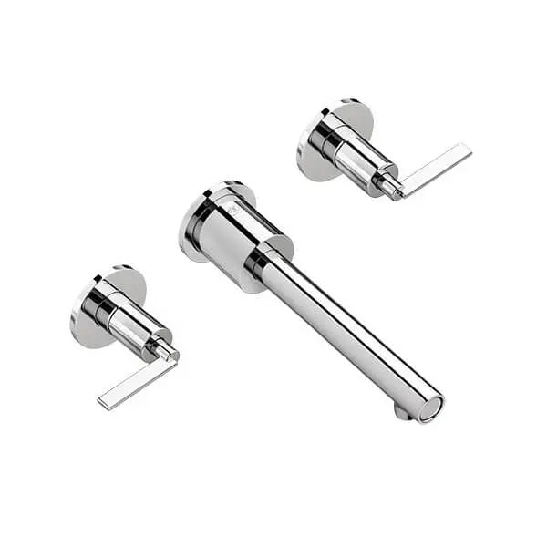 Percy 2-Handle Wall Mounted Bathroom Faucet with Lever Handles // POLISHED CHROME // 160120_D3510545C.100_0_CDNwebp.webp