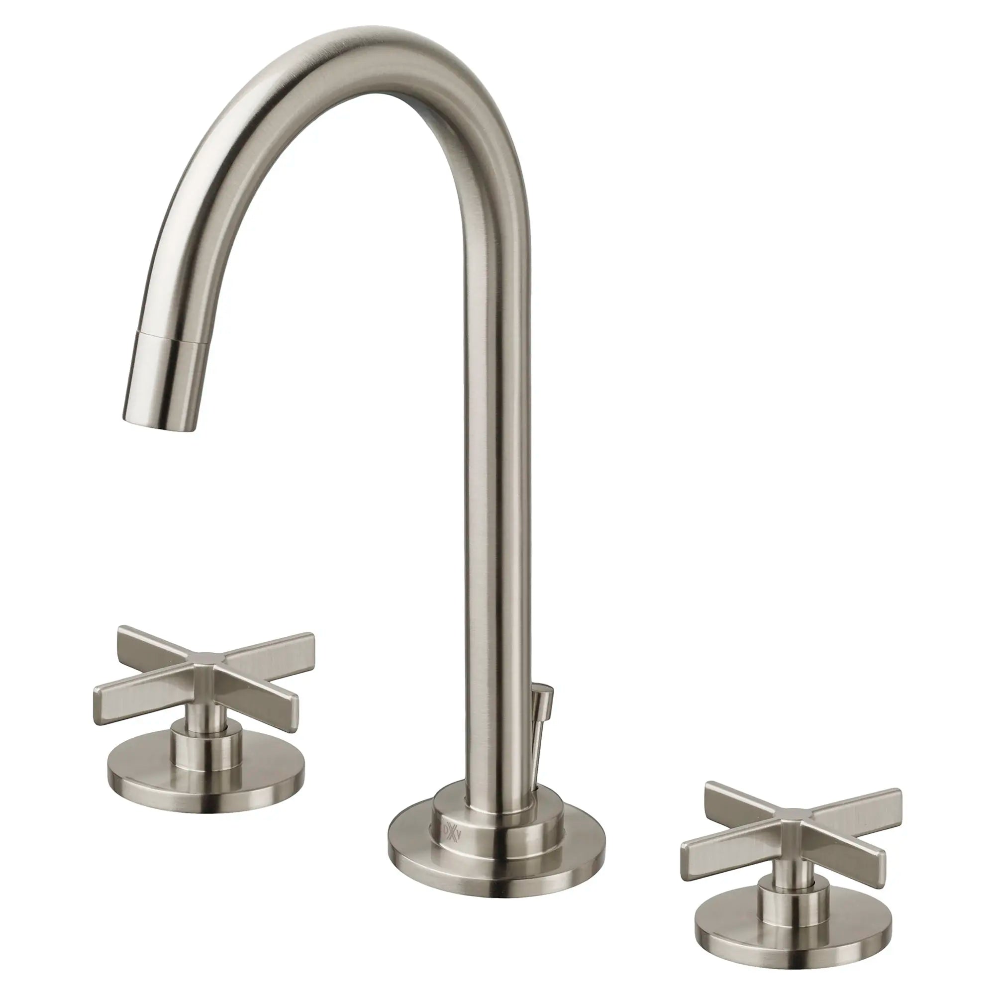 Percy® 2-Handle Widespread Bathroom Faucet with Cross Handles // BRUSHED NICKEL // 160135_D35105840144_1_0_CDNwebp.webp