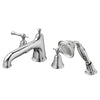 [D3510290C.100] Randall 2-Handle Deck Mount Bathtub Faucet with Hand Shower and Lever Handles - Polished Chrome