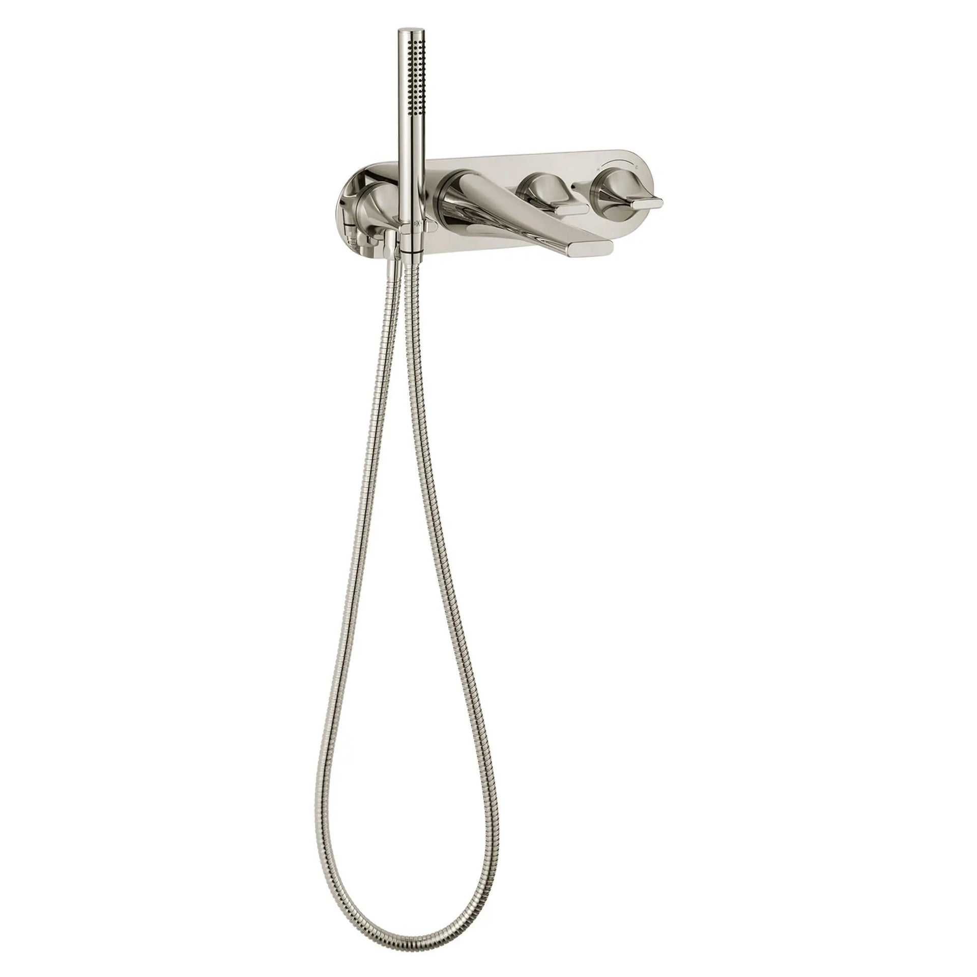 Dxv® Modulus 2-handle Wall Mount Bathtub Faucet With Hand Shower