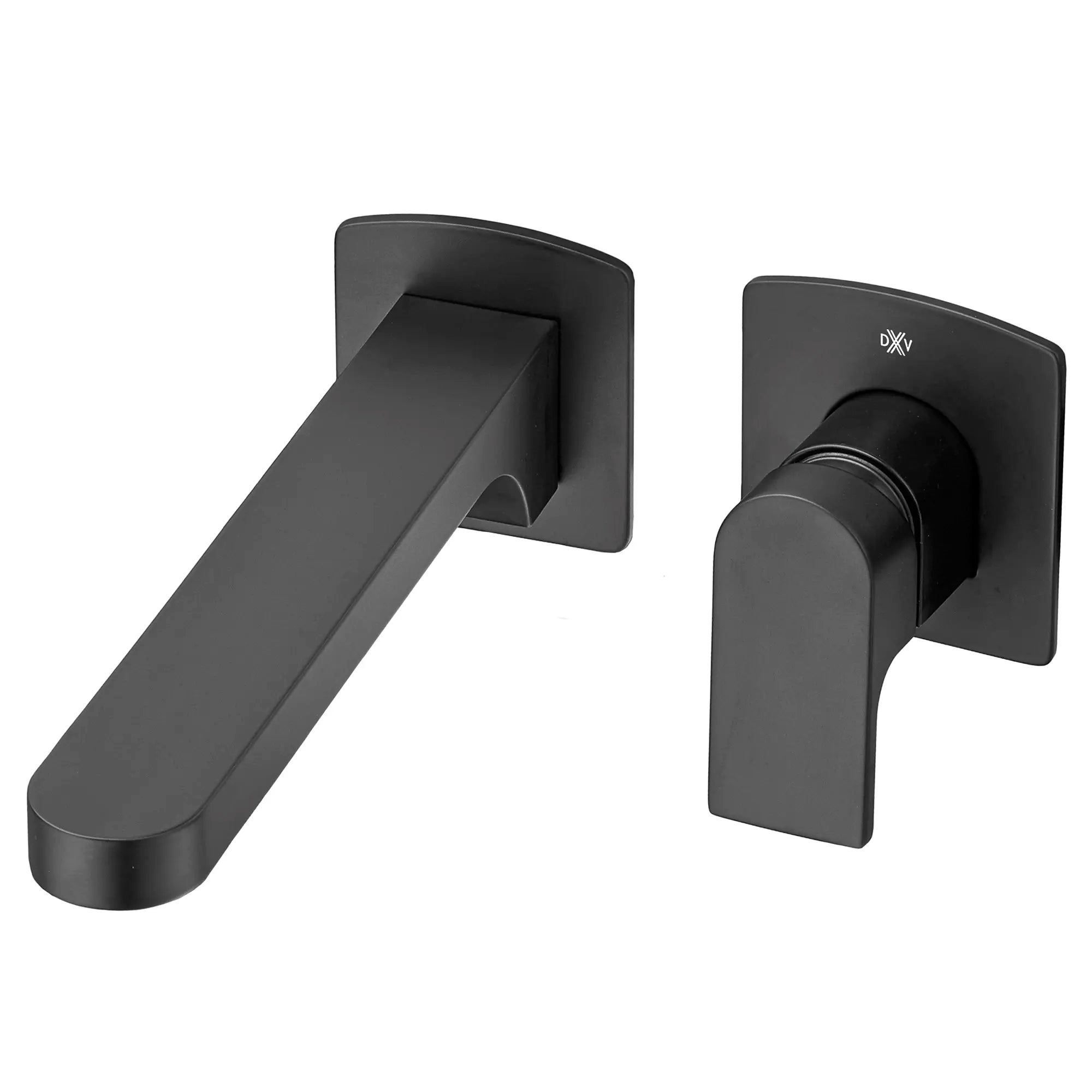 Equility® Single Handle Wall Mount Bathroom Faucet with Lever Handle // MATTE BLACK // 160236_D35109400243_1_0_CDNwebp.webp