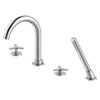 [D35105970.100] Percy DMTF With Tri-Spoke Handles - Polished Chrome