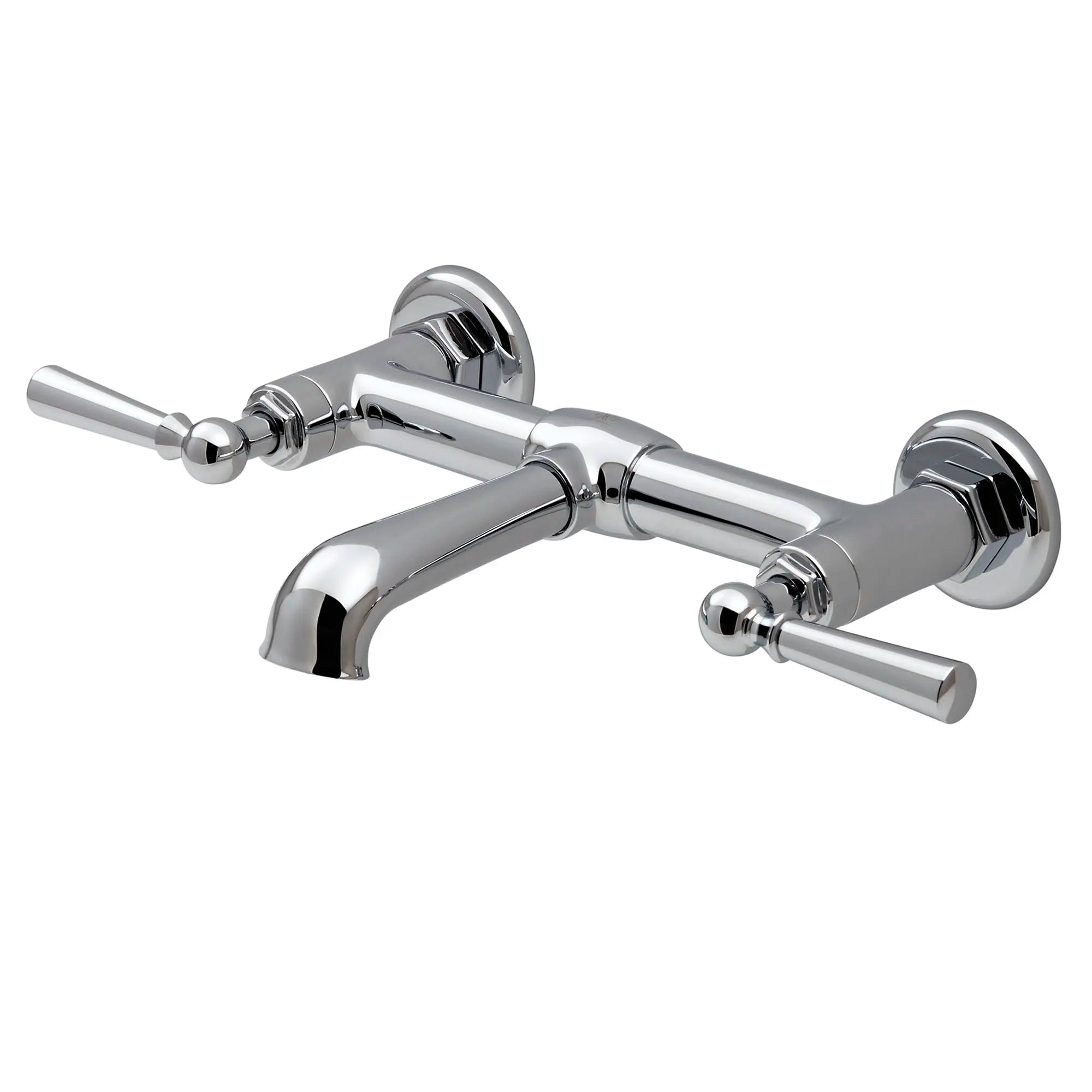Oak Hill® 2-Handle Wall Mount Bathroom Faucet with Lever Handles // POLISHED CHROME // 160294_D35155450100_1_0_CDNwebp.webp