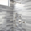 [D35700210.150] Contemporary Single Function 10 in. Round Showerhead - Platinum Nickel