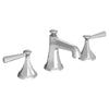 [D35160802.100] Fitzgerald 2-Handle Widespread Bathroom Faucet with Lever Handles - Platinum Nickel
