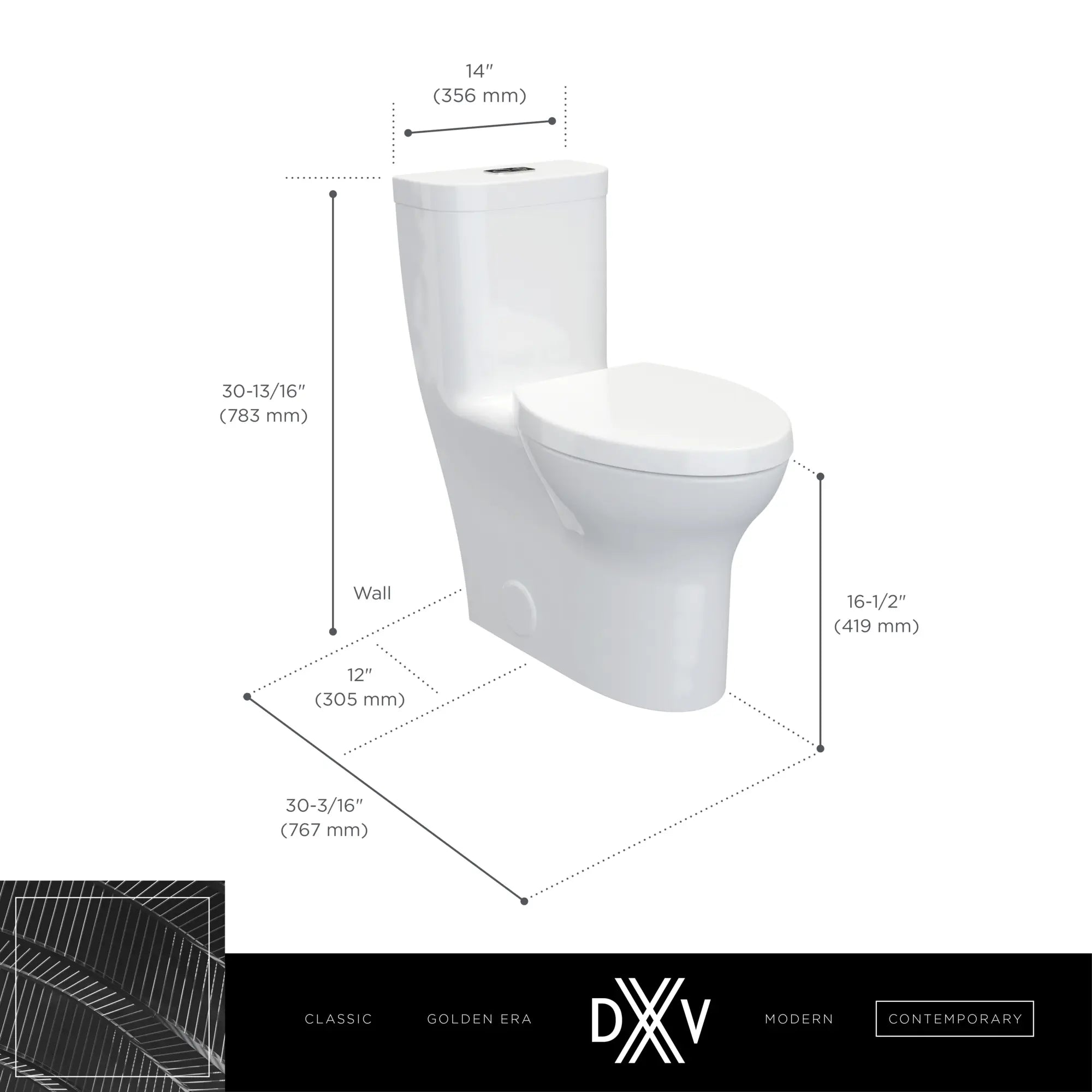 Equility® One-piece Dual Flush Chair Height Elongated Toilet