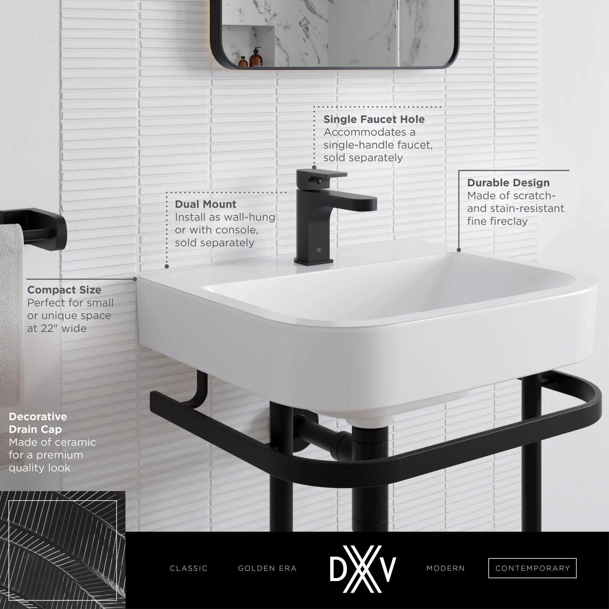 Equility® 22 in. Sink, 1-Hole // CANVAS WHITE // 186038_Equility_Infographic_D20075001_0001_SEPT2023_0_CDNwebp.webp