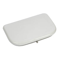 [7381351-201.4150A] Rectangle Ceramic drain plate, no logo - Canvas White