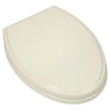 [5004A20G.071] Traditional Elongated Closed Front Toilet Seat - Biscuit