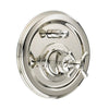 [D35102640.150] Randall Pressure Balanced Tub/Shower Valve Trim With Cross Handle - Platinum Nickel