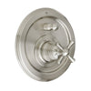[D35102640.144] Randall Pressure Balanced Tub/Shower Valve Trim With Cross Handle - Satin Brass