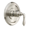 [D35101510.144] 1/2" or 3/4" Thermostatic Valve Trim with Lever Handle - Polished Chrome