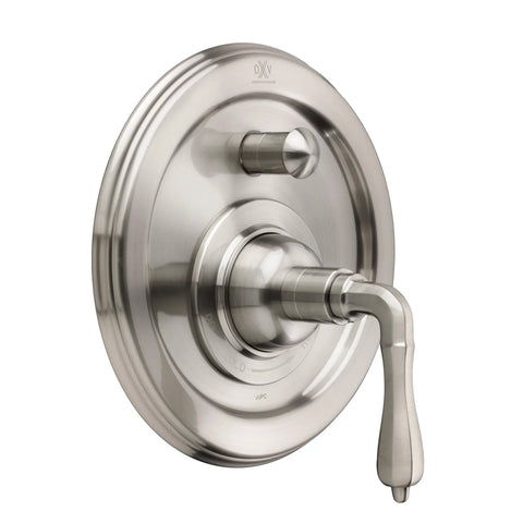 Pressure Balance Tub/Shower Valve Trim with Diveter and Lever Handle