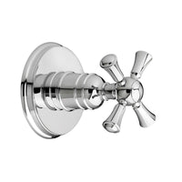 [D35102430.100] Randall 3/2 Inch Or 4/3 Inch Diverter Valve Trim With Cross Handle - Brushed Nickel