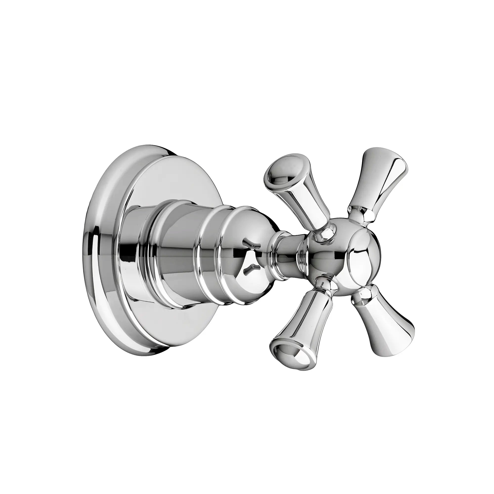Randall 1/2 Inch Or 3/4  Inch Wall Valve Trim With Cross Handle // POLISHED CHROME // 38146_P_D35102740100_0_CDNwebp.webp