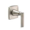 [D35104430.144] Keefe 4/3 or 3/2 Diverter Valve Trim - Brushed Nickel