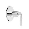 [D35105430.100] Percy 3/2 or 4/3 Diverter Valve Trim Only with Lever Handle - Polished Chrome